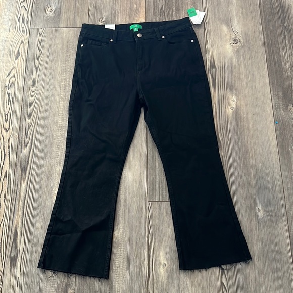 dip Jeans Dip Flare Crop Black Jeans Poshmark